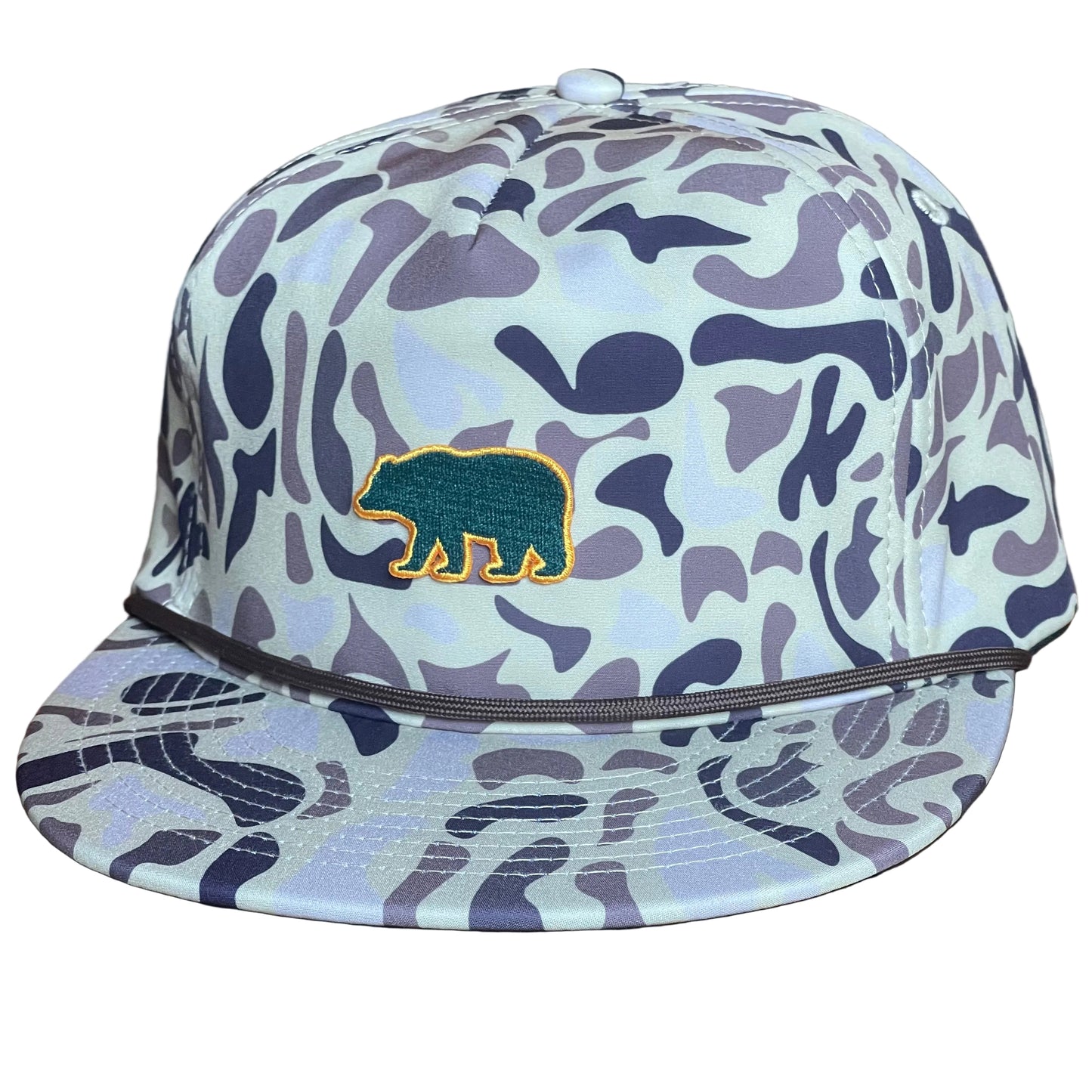 Bear Rope Hat Old School Camo