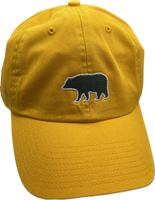 Walking Bear - Gold 47 Brand Dad Hat