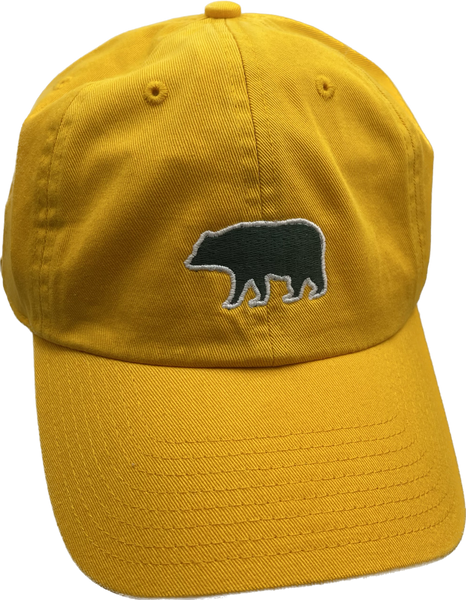 Walking Bear - Gold 47 Brand Dad Hat